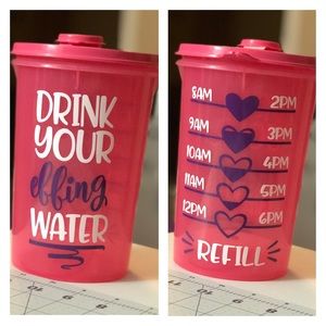 Custom Water Cup